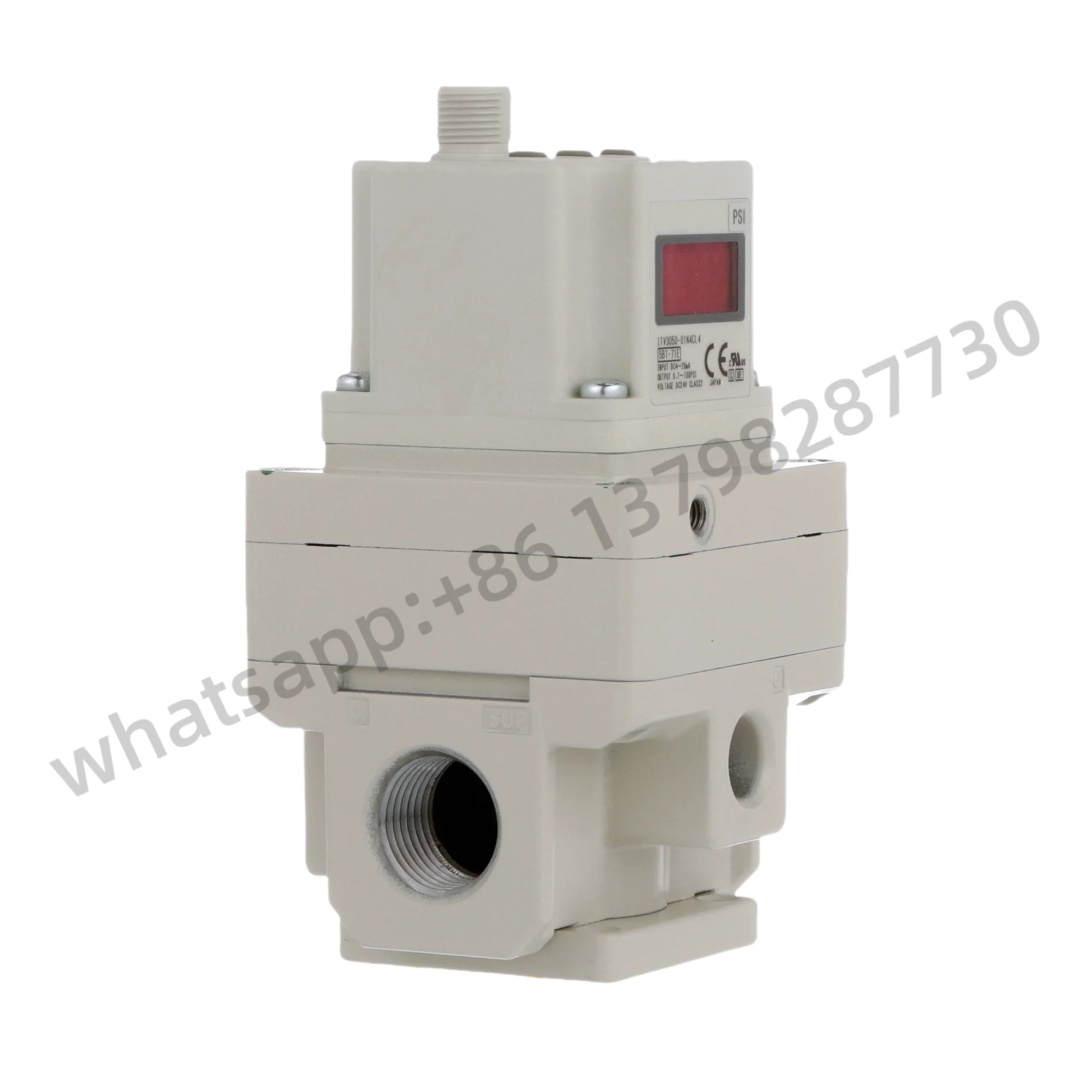 New ITV ITV3050-314N Original with bracket Electro-Pneumatic Regulator proportional valve resistance