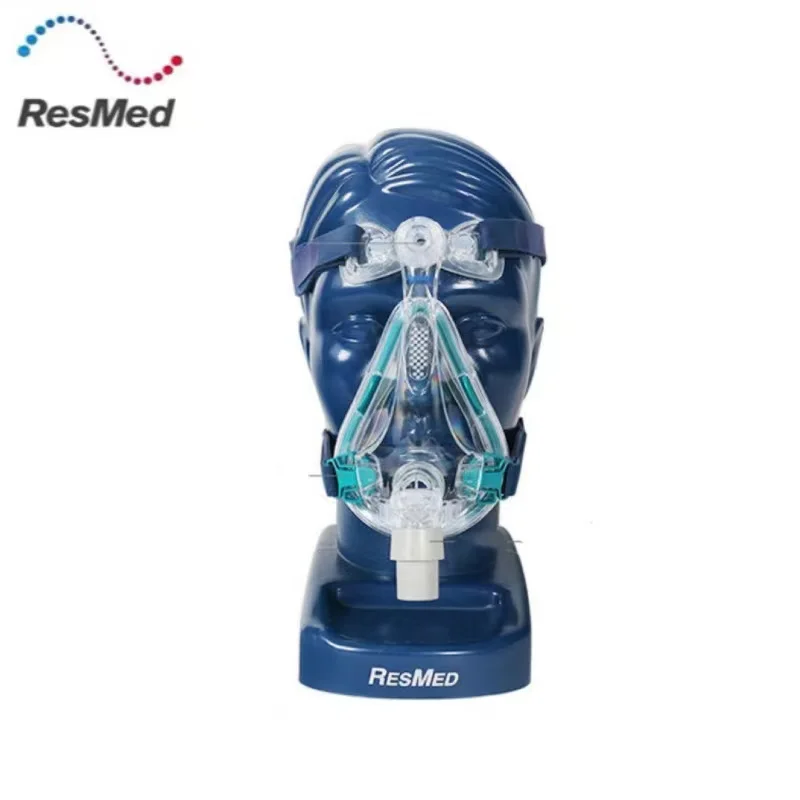 ResMed Mirage Quattro Full face Nasal mask Contains frame, silicone pad, headband, 2 buckles