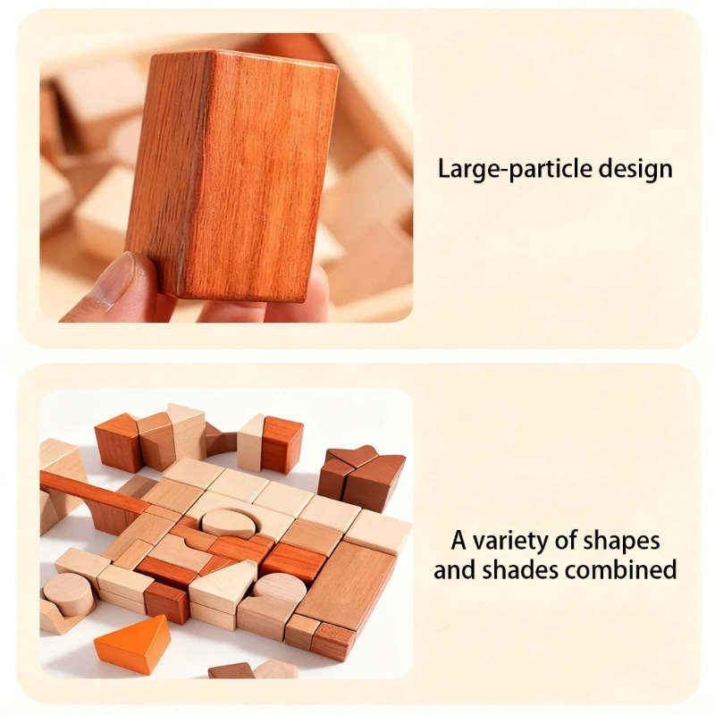 인지 발달 및 색상 인식 기술을 위한 DIY 빌딩 블록 세트 유아 장난감 15UB