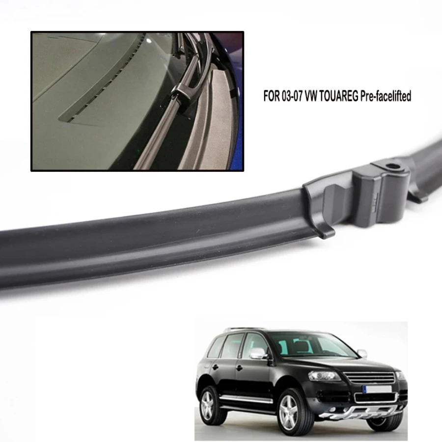 ZHANGU Wiper LHD Front & Rear Wiper Blades Set For VW Touareg 2003 - 2006 Windshield Windscreen Window Brushes 26