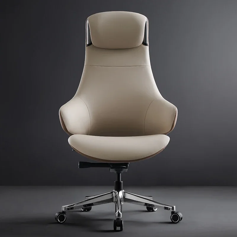 كرسي مكتب من الجلد الشمالي مريح ومرن وحديث للتهوية كرسي مكتب مريح فاخر أثاث Sillas De Oficina
