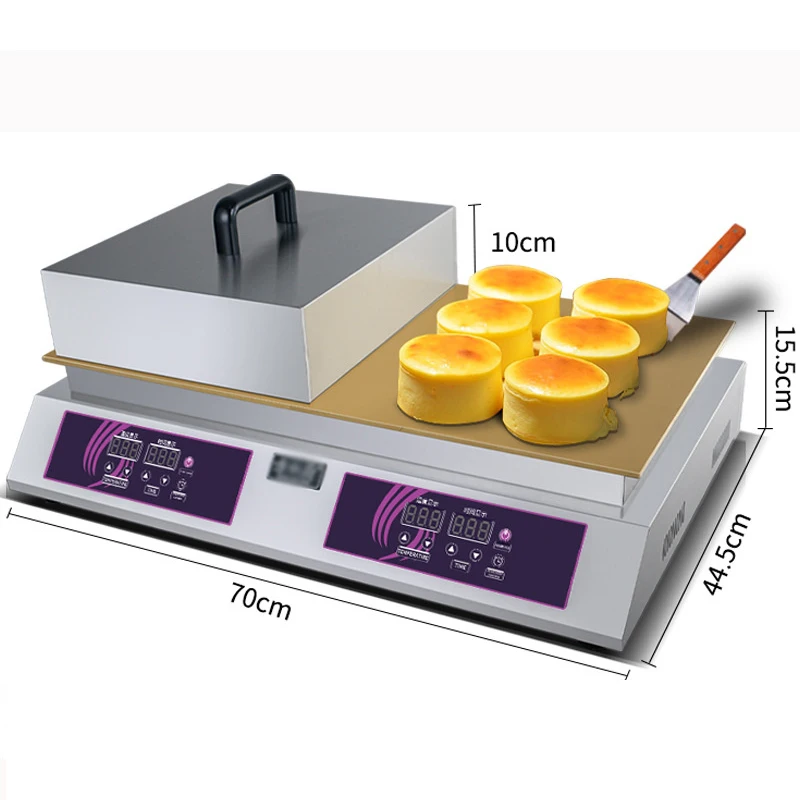 Souffle Maker Souffle Machine 2600W Double Plates Fluffy Japanese Souffle Pancakes Maker Fluffy Pancake Schwa Machine 110V 220V