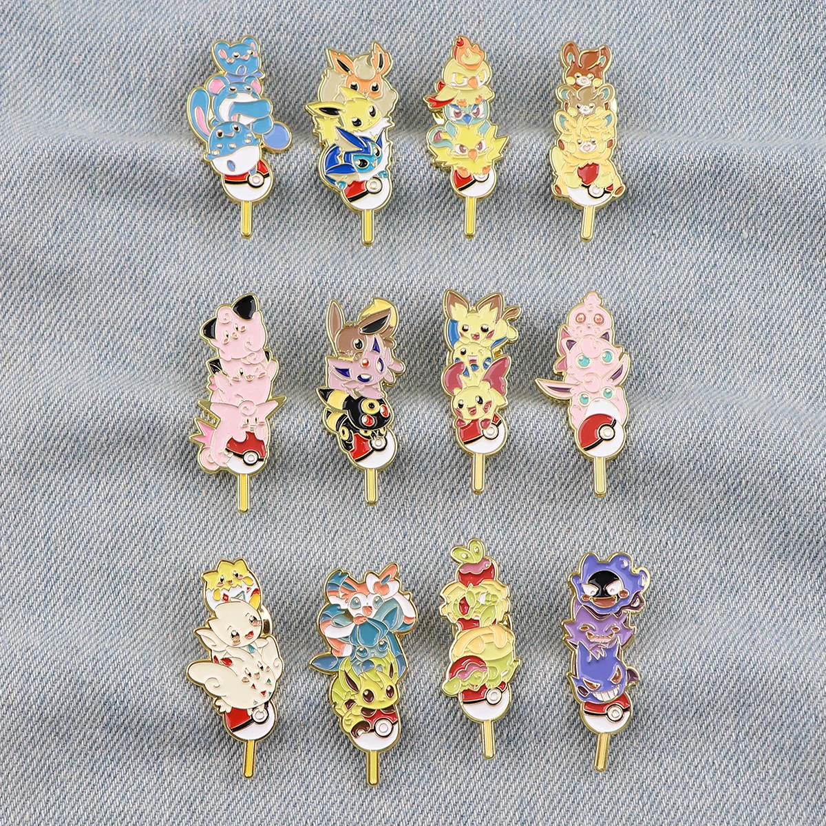 Cool Anime Pins Cats Pin Badge Brooch Jacket On Pins Badges For Clothing DIY Jacket Decoration Lapel Pins Jewelry Accessories