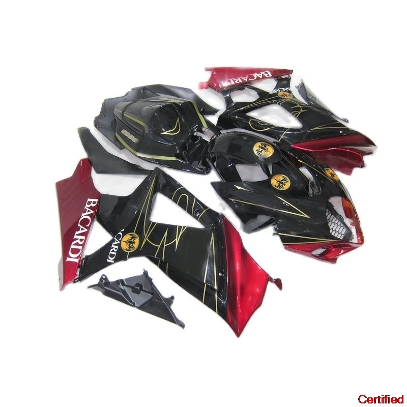 

Motorcycle Fairings For SUZUKI GSXR 1000 2007 2008 Black Red Fairing Kit GSXR1000 07 08 DL819