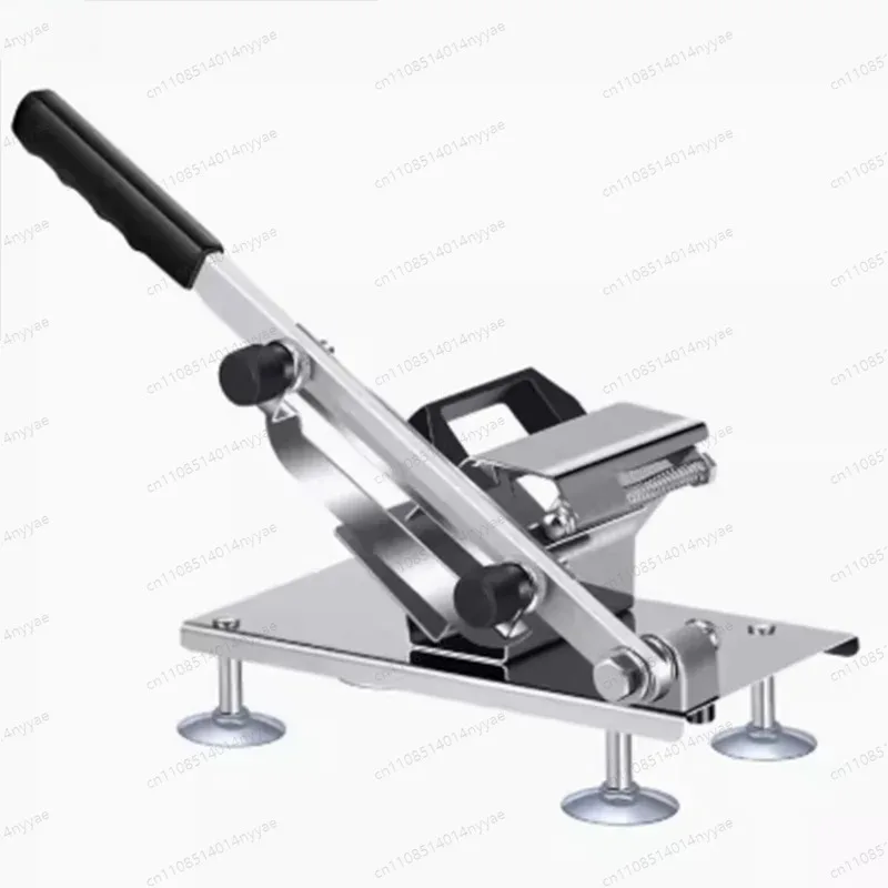 Household Small meat slicer Mutton roll slicer stainless steel Manual Frozen cut beef roll machine Fruit and vegetable Slicer