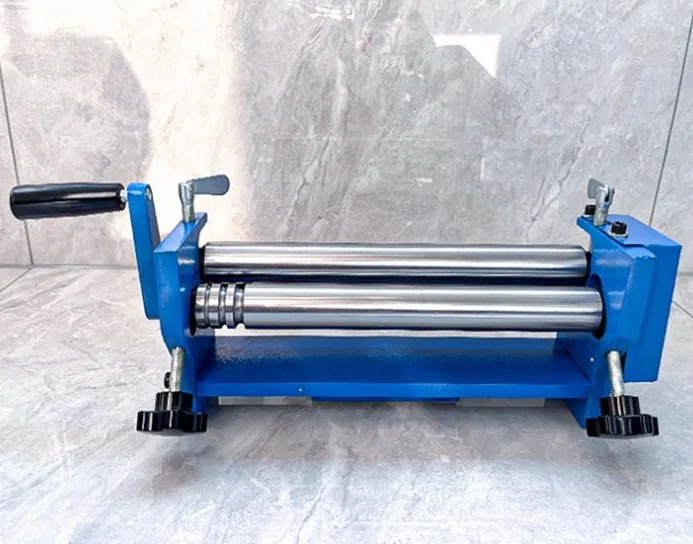 

Прецизионный ручной прокатный станок из нержавеющей стали и алюминия для гибки ролика круглой формы небольшого размера