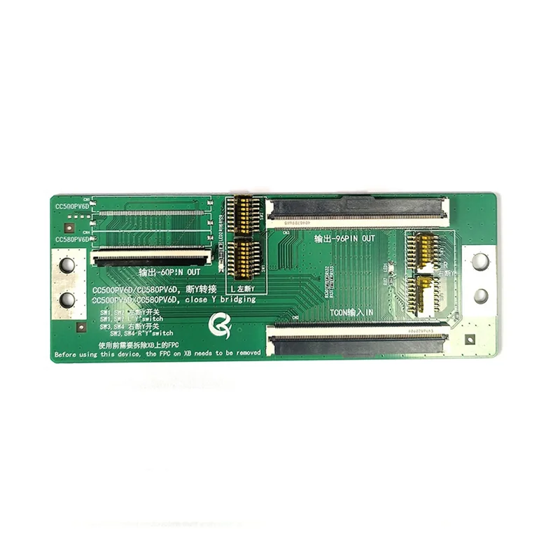 New-CC500PV6D Close Y Bridging Adapter Plate TCON In 60P 96P OUT Y Bridging Adapter Board