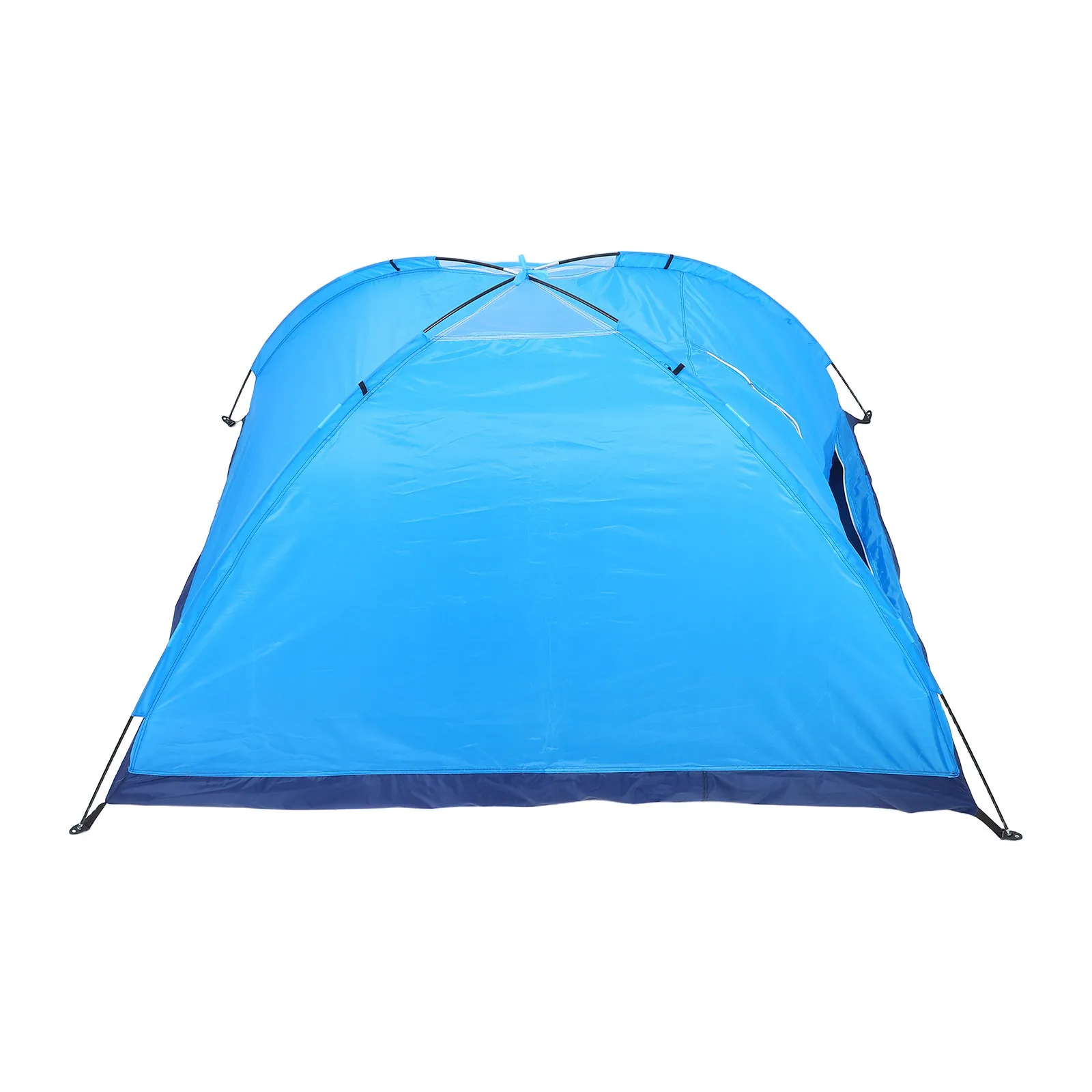 

Two Person Camping Tent Single Layer Lightweight Outdoor Shelter for Couples Waterproof Windproof Beach Park Hiking Backpacking