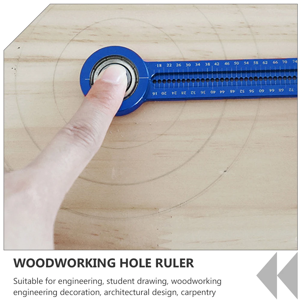

Aluminum Alloy Compass For Woodworking Drawing Precision Hole Ruler Circular Tool Engineering Student Use Instrument