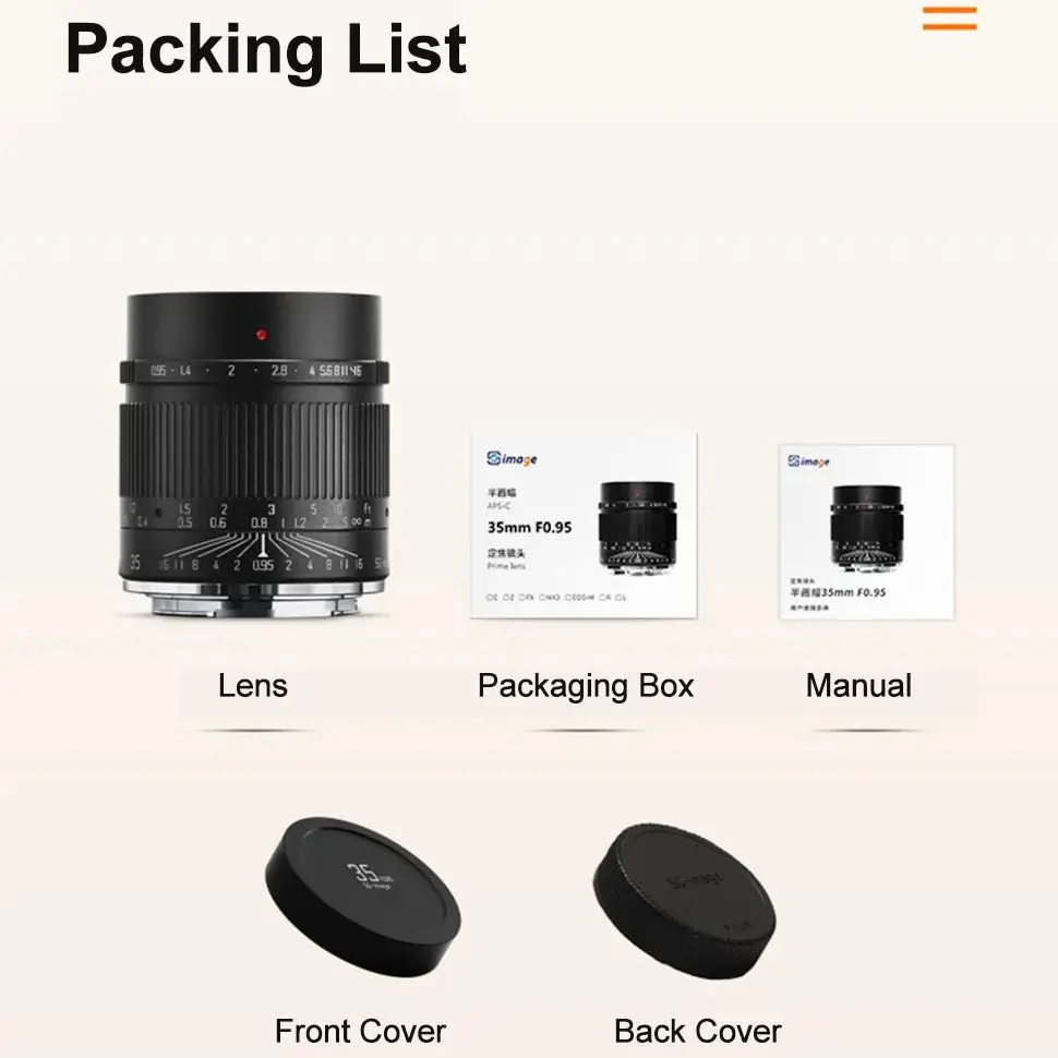 SG صورة MF35mm F0.95 APS-C ليلة الله صورة عدسة فتحة كبيرة جدا لسوني E نيكون Z M4/3 EOSM EOSR فوجي X LeicaL جبل