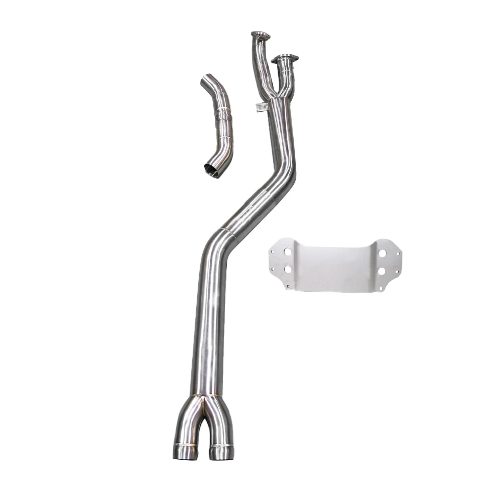 For BMW G87 M2 Midpipe Exhaust System Resonated Version with Equal Length Design