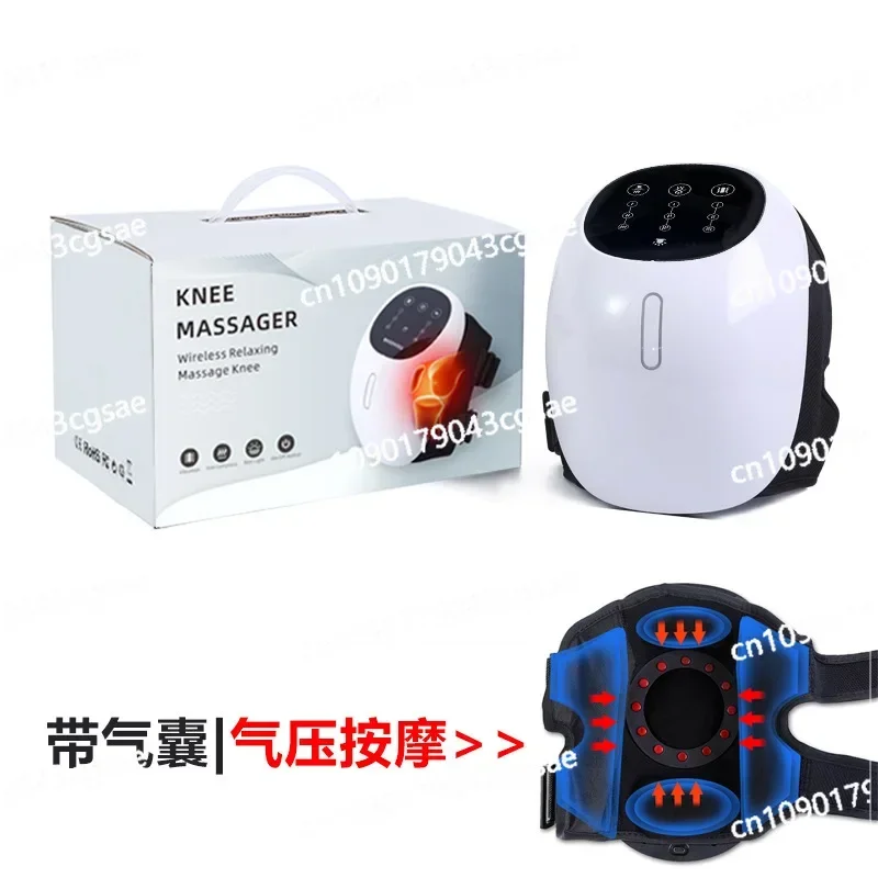 New Household Air Wave Calf Knee Massager Knee Massager Red Light Vibration Knee Air Pressure Therapy Instrument