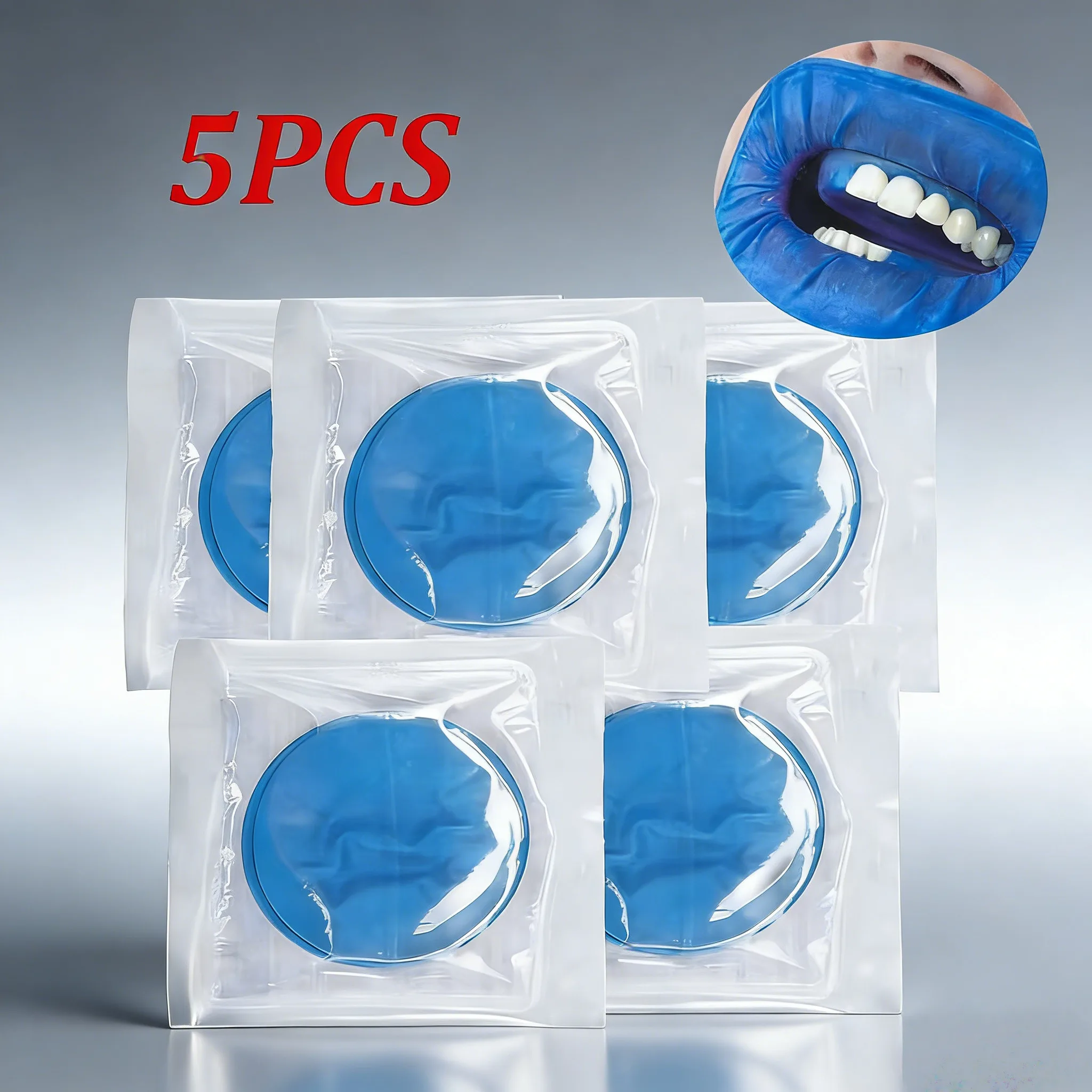 Dental Disposable Rubber Sterile Mouth Opener Oral Cheek Expander Retractor Rubber Retractor Rubber Barrier Dentistry Material
