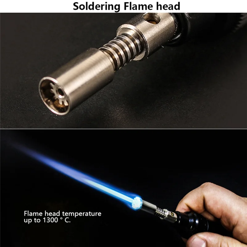 AA87C ガスはんだごてセット MT-100 空気圧ローアイロン 3-In-1 キット多機能ガスはんだごて
