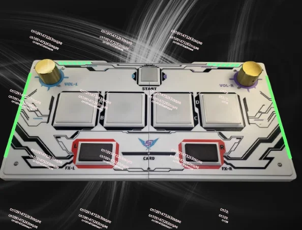 وحدة تحكم DVX LITE Sdvx سماعة Sdv محطة مصدر Sdvx إصدار الشباب القياسي مع مصباح RGB Jiadalon Micro Switch