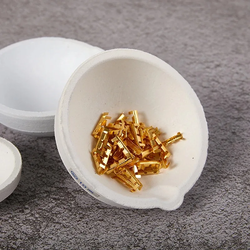 Ciotola per fusione dell'oro Contenitori per platino e palladio Ciotola al quarzo Ciotola per fusione per raffinare strumenti in oro per realizzare gioielli in oro