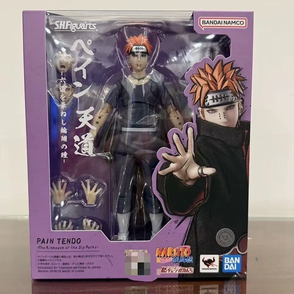 

В наличии Bandai Original S.H.Figuarts SHF Naruto PAIN TENDO The Rinnegon of the Six Patks Edition Аниме Фигурка Игрушка в подарок