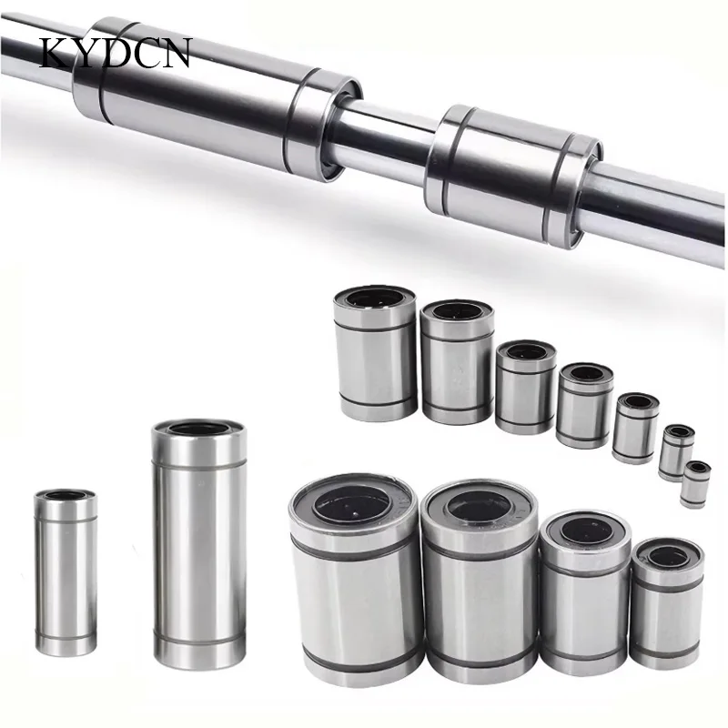 3-16mm LM3UU LM6UU LM8UU LM10UU LM12UU LM16UU&LM6LUU LM8LUU LM10LUU LM12LUU Linear Ball Bearing CNC 3D Printer Shaft Parts