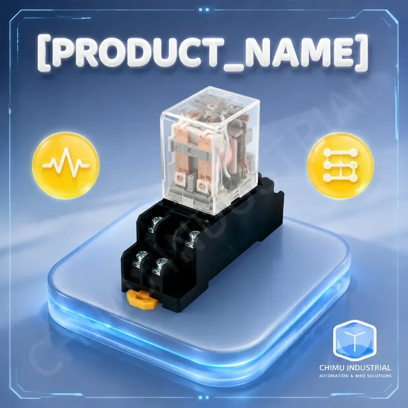 【CHIMU INDUSTRIAL】 for JQX-13FL HH62P LY2NJ Intermediate Relay 2Z Silver Contact with Lamp 24V 220V AC DC