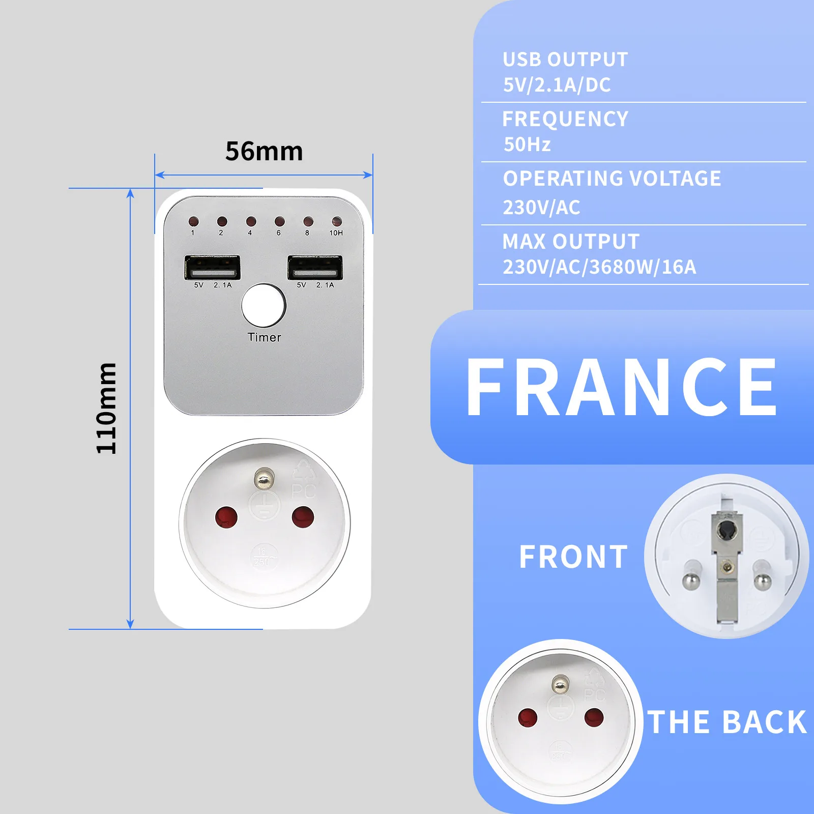 Variant: French plug