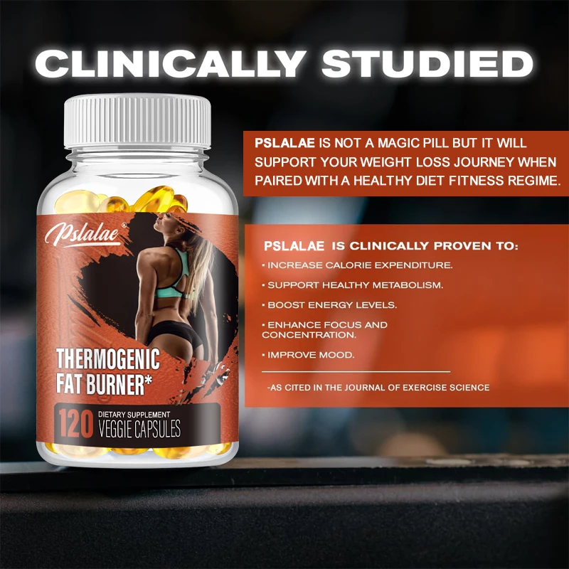 Thermogenic Fat Burner - Fat Burning, Appetite Suppressant, Metabolism Booster, Weight Management