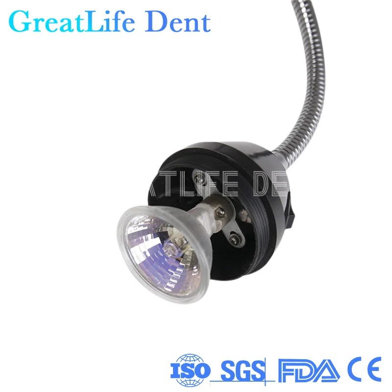 GreatLife Dent JD1500 35W 2000 ore clinica odontoiatrica supporto da pavimento tipo lampada da visita alogena medica chirurgica Mobile