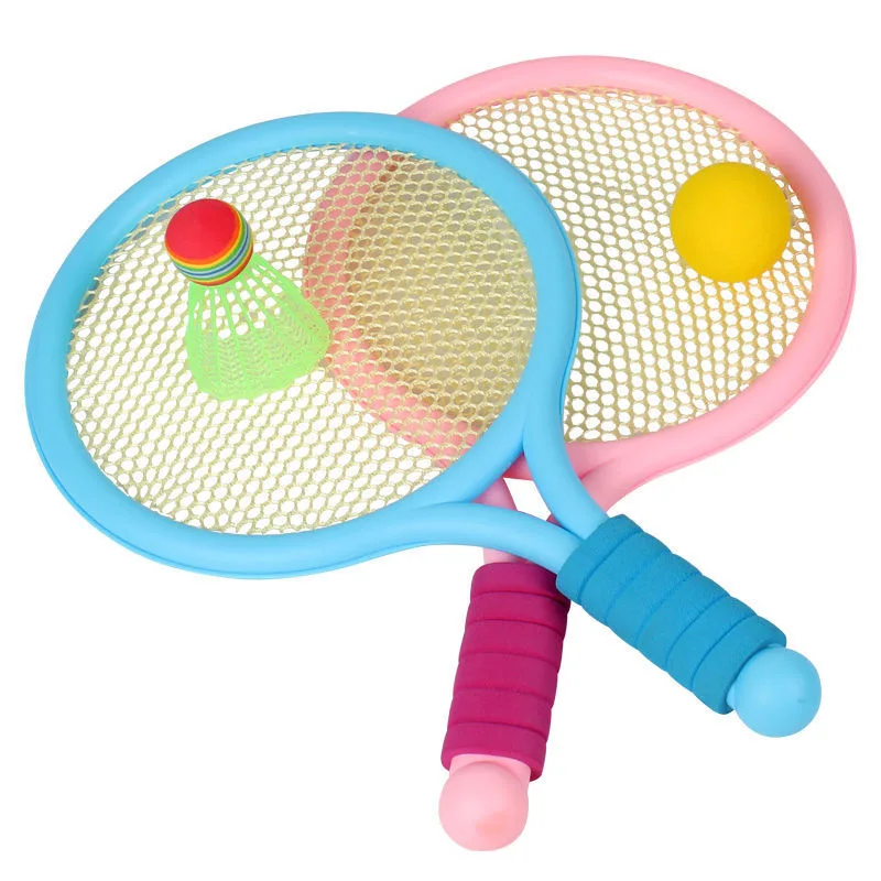 Badminton Racket Indoor And Outdoor Leisure Sports Tennis Racket Set Interactive Game Activity Toy Educational Toy Birthday Gift