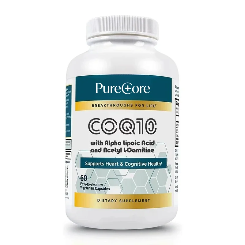 Containing Alpha Lipoic Acid and L-carnitine, High Absorption, Heart Support, Energy Function -60 Capsules