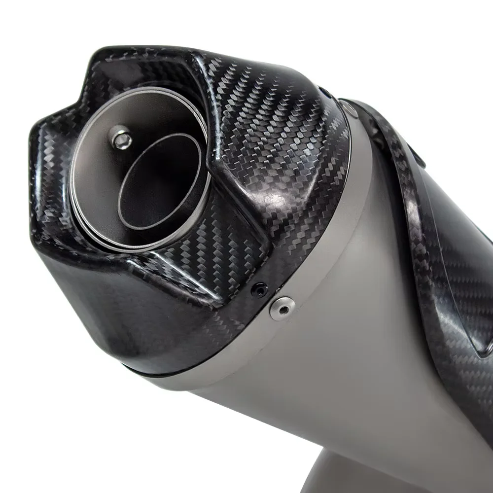 Motorcycle Exhaust Modify Slip on Line Kit For Streetfight V2 V2S Panigale V2 V2S 20-24 Titanium Escape Muffler with DB Killer
