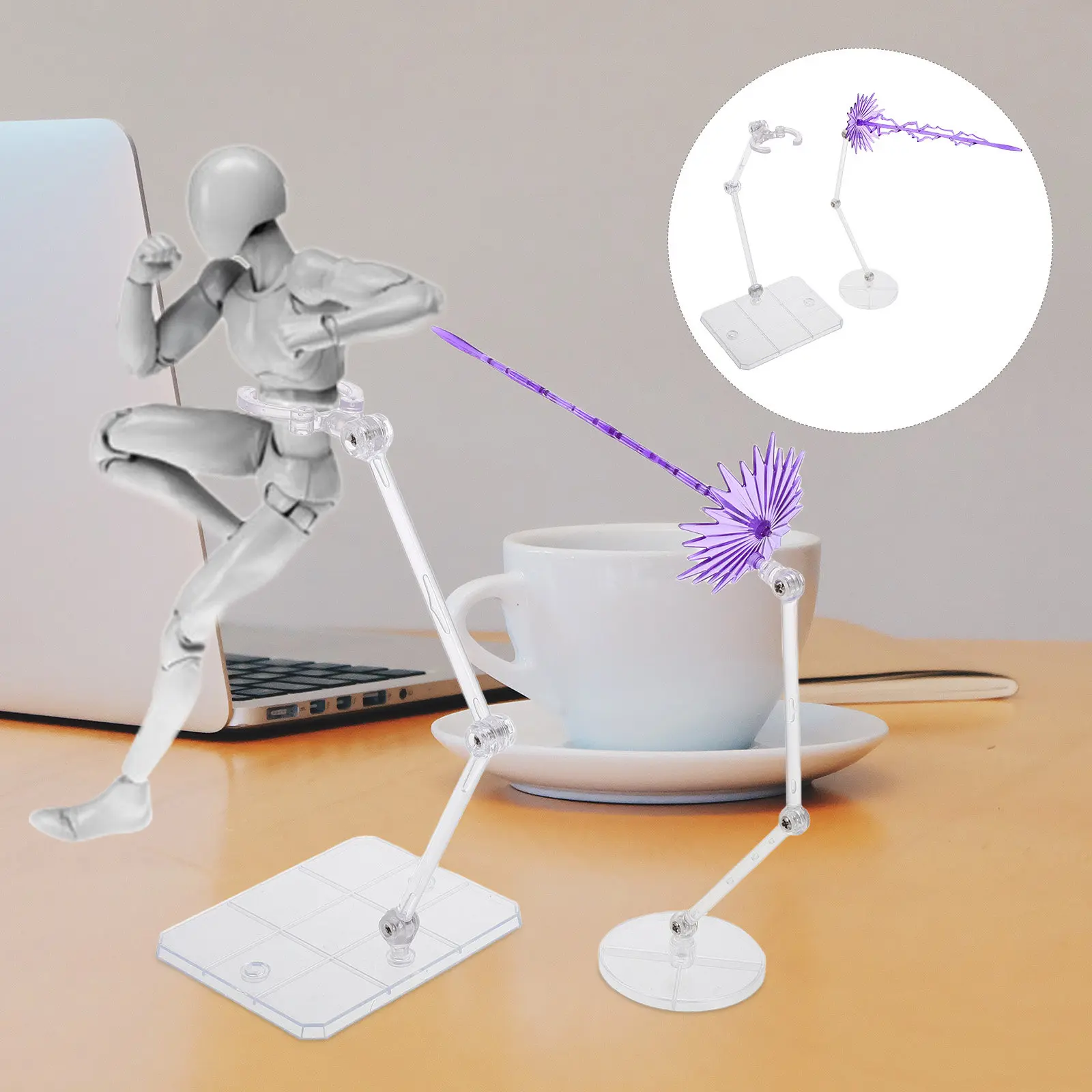 

Набор аксессуаров для динамических энергетических эффектов с устойчивой подставкой для экшн-фигурок: эстетичное и долговечное улучшение внешнего вида