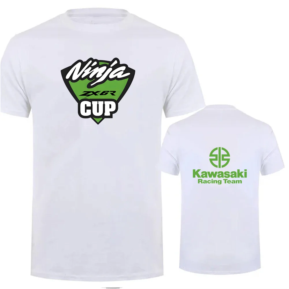 

Мужская футболка, мотоциклетная футболка Kawasaki, велосипедная футболка, быстросохнущая, впитывающая пот, футболка с принтом, летняя футболка