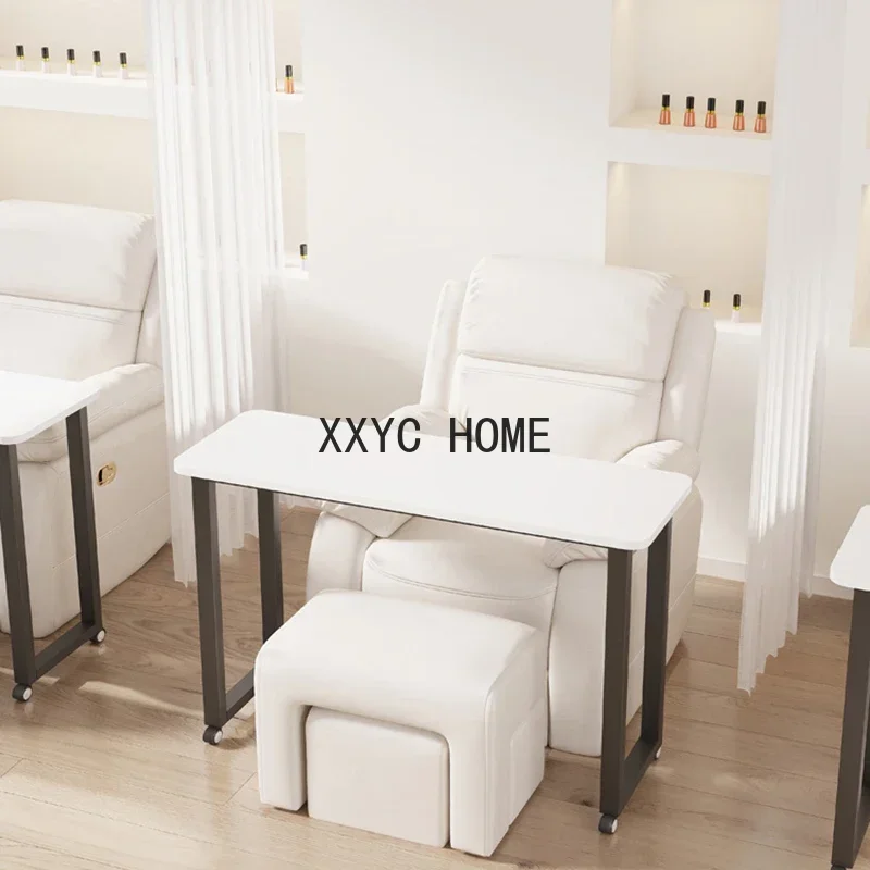 

Рабочая станция для маникюра в стиле Kawaii, мраморный стол для салона и дизайнера, Tavolo Per Unghie