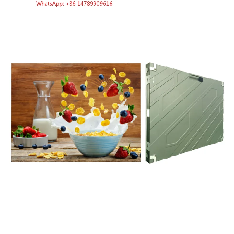 

LED Digital Signage Video WallIndoor P3 High-Definition Full-Color Dynamic Video Image Text Large Double-Sided Hoisting LED Adve