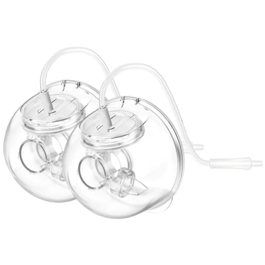 

2 Pack CaraCups Wearable Milk Collection for Spectra S1 S2 9 Plus and SG Wearable Breast Pump Collection Cup Compatible with Sp