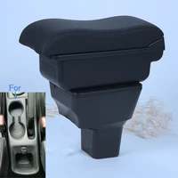 Para Nissan Kicks caja de reposabrazos 2016-2023 caja de almacenamiento de coche reposabrazos de coche detalles interiores superficie curva cuero instalación Simple