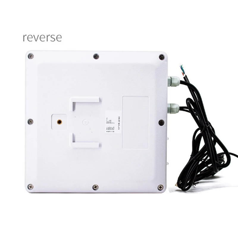 0-5M UHF Rfid Reader Long Range Built In 30Dbm Circular Antenna RS232/485 WG26/34 TCP/IP For Vehicle Management