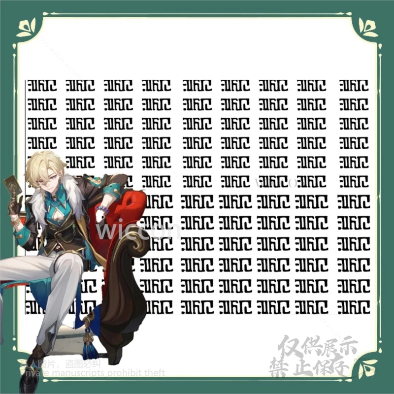 لعبة هونكاي ستار رايل افينتورين كوسبلاي النرد بوكر رقاقة ثلاثية الأبعاد بطاقات ذهبية نظارات وشم مؤقت كوسبلاي حفلة الهالوين