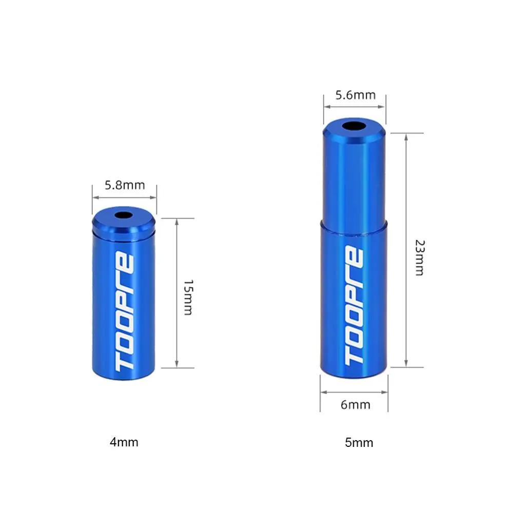 Jízdní kolo kabel končí linky čepice kabel konec čepice jízdní kolo brzda kabel konec čepice 4mm/5mm bicykl kabel čepice jízdní kolo posunu končí linky čepice DIY