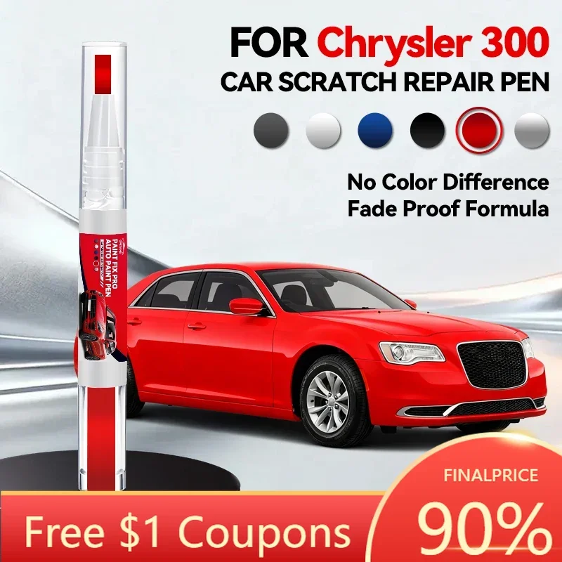 

Ручка-корректор для ремонта лакокрасочного покрытия автомобиля 2026 года, для Chrysler 300 2005-2023, серебристый PSC, белый PW7