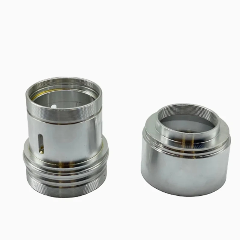 

Универсальная услуга, изготовленные на заказ дешевые детали для токарных станков с ЧПУ, соединительная втулка шагового типа из нержавеющей стали с резьбой