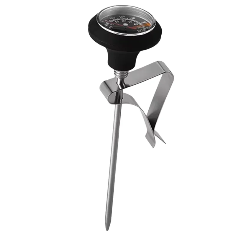 

AA81-Milk Foam Thermometer Pointer Thermometer Pour-Over Coffee Mechanical Thermometer Cafe Tool Kitchen Accessories