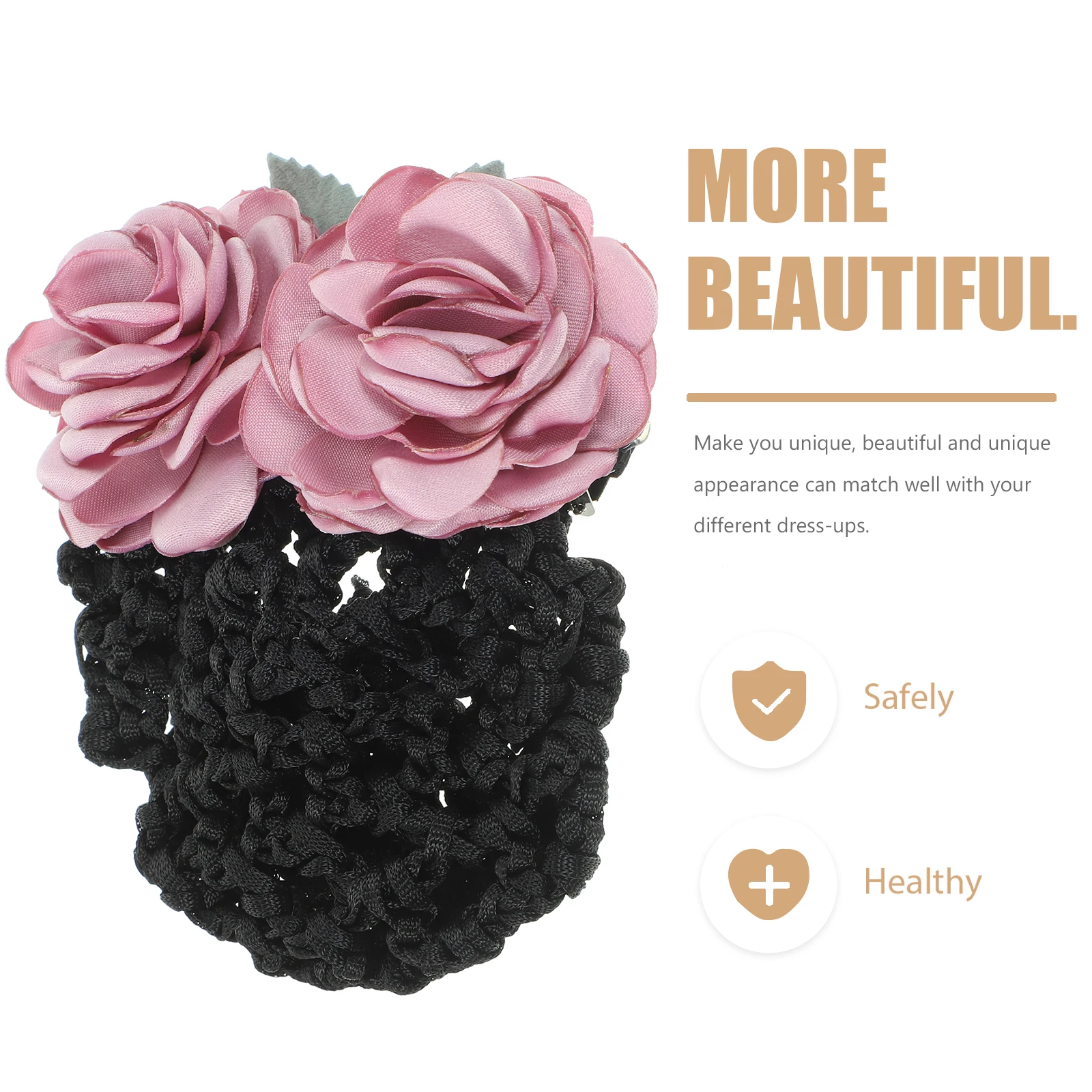 

Charming Hair Bun Net Snood Women Accessories Classic Elegant Design Practical Gift for Girls and Ladies Hair Nets