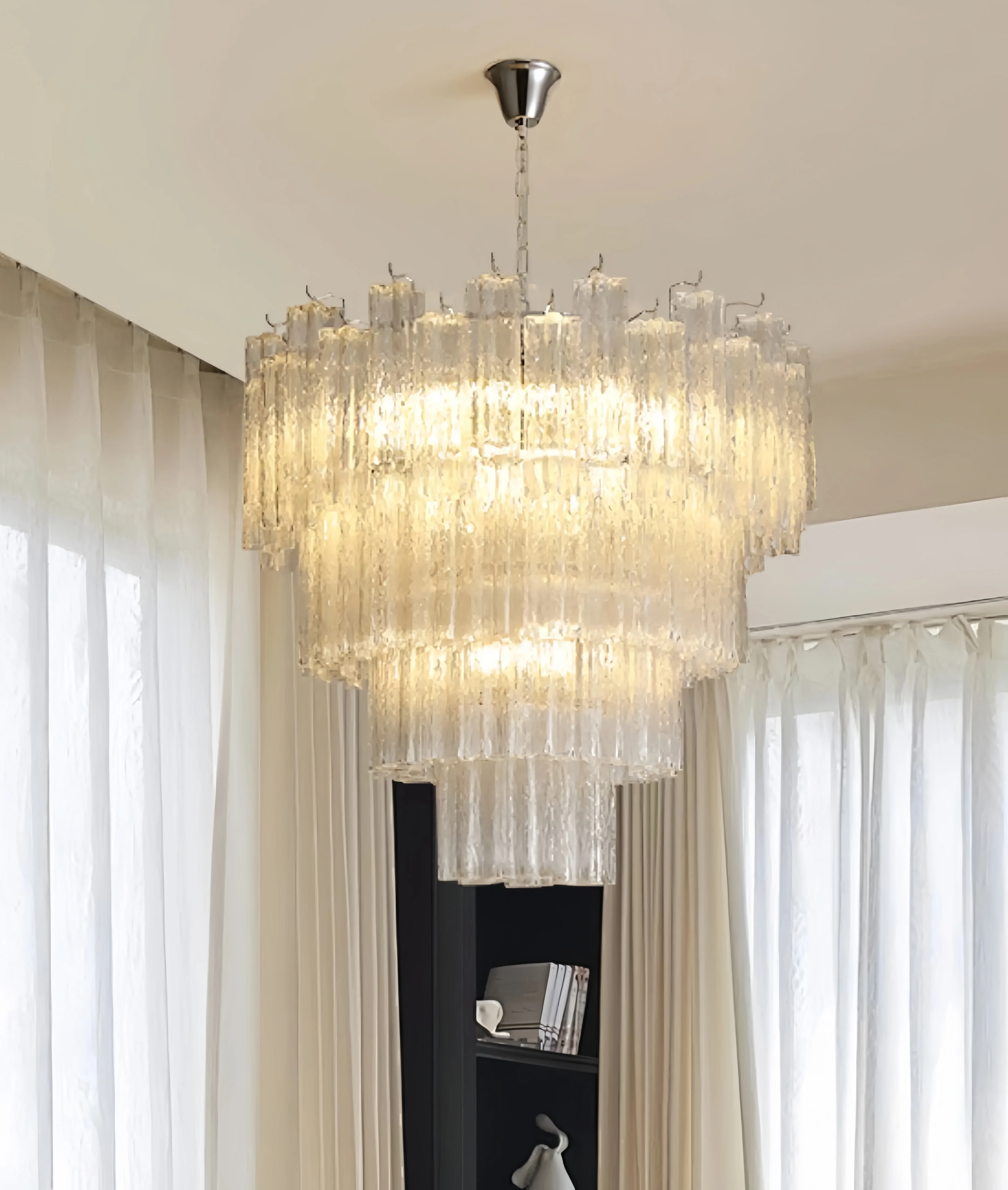 Murano Crystal Chan… - image