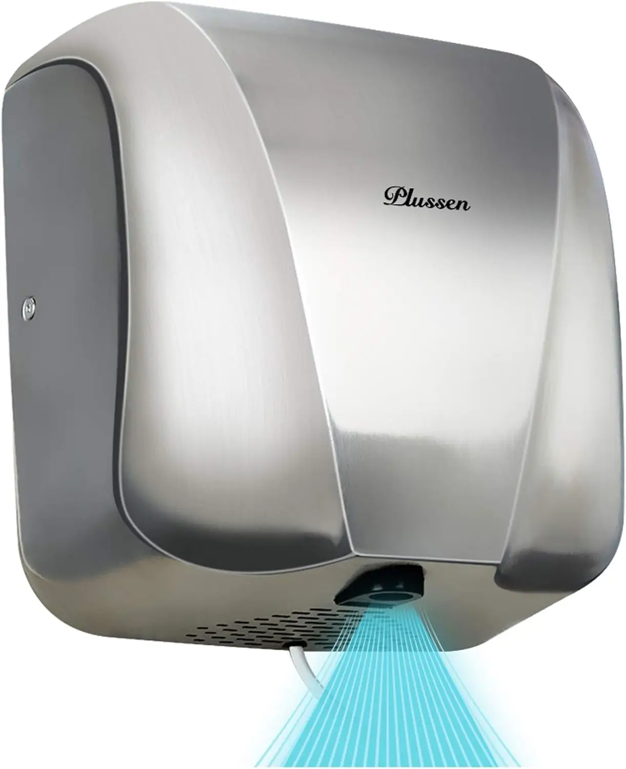 

Commercial 1800W Stainless Steel Hand Dryer, Fast 10-Second Drying, Silver