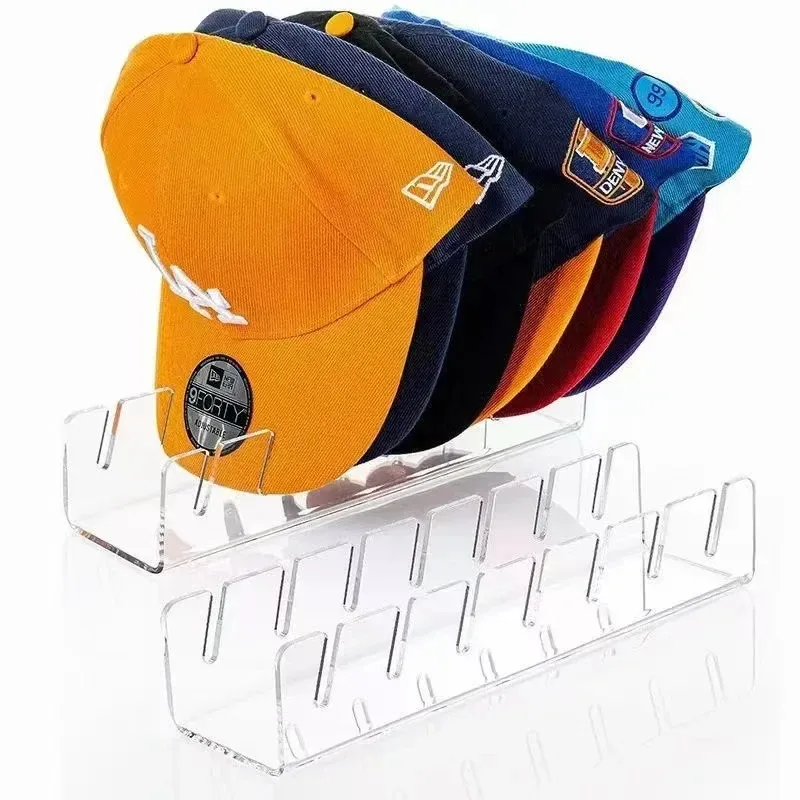 Soporte de acrílico para gorras de béisbol, estante de almacenamiento para sombreros y abrigos, muebles para el hogar, habitación