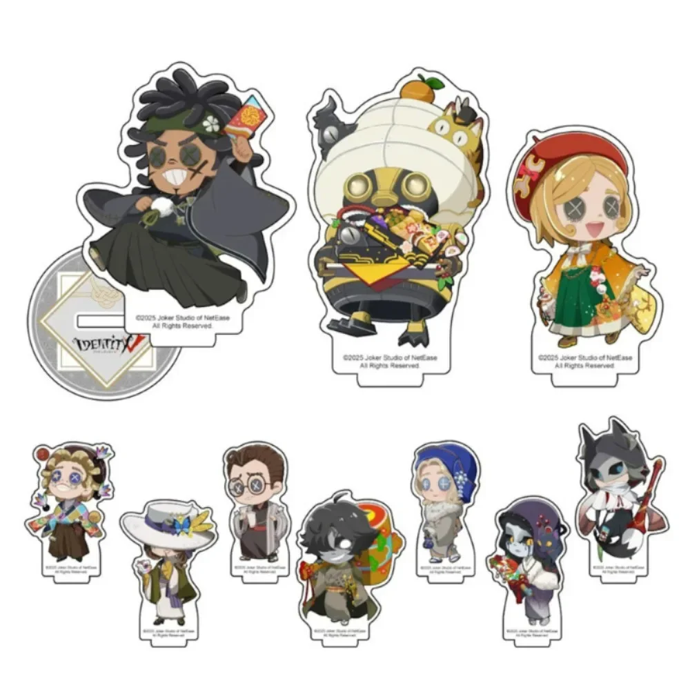 Game Identity V Acrylic Stand Cartoon Anime Character Mercenary Grave Keeper Novelist Merchant Cosplay Model Plate Toy Fans Gift