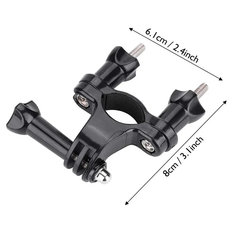 For Gopro Extreme Sports Camera Accessories For GP65 Diameter Fixed Pipe Pipe Clamp Motorcycle Bicycle Bracket Large W4T4