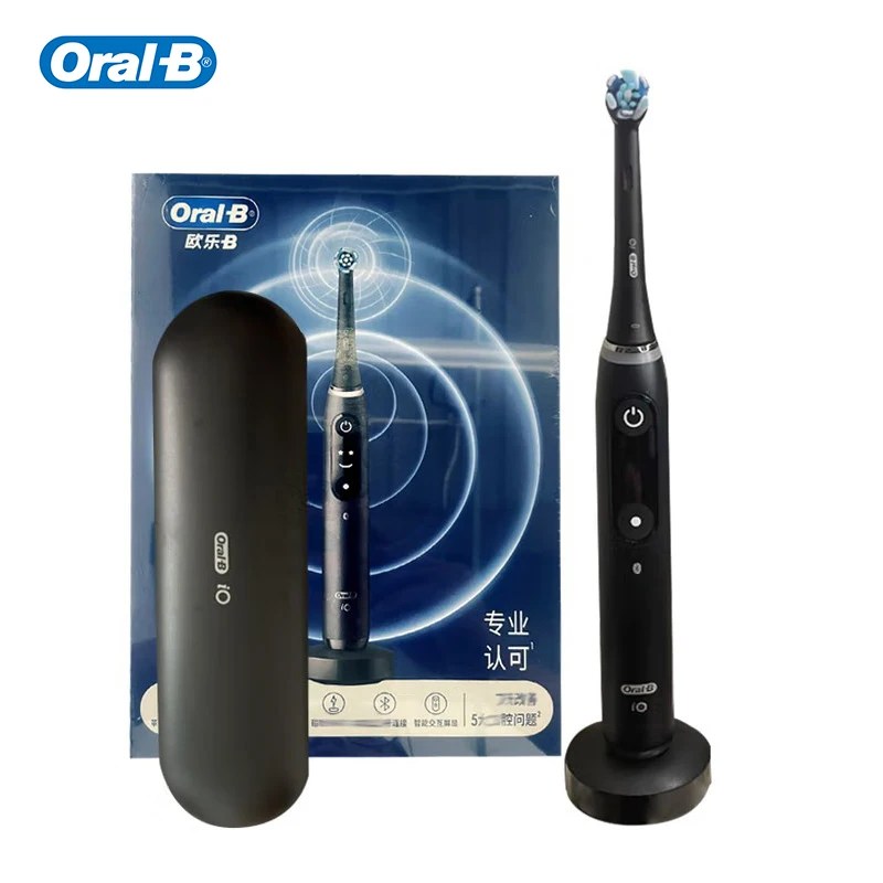 Oral B Elektrische tandenborstel IO-serie Oplaadbaar Waterdicht Slimme roterende timing Elektronische tandenborstels iO2 iO3 iO4 iO7 iO9