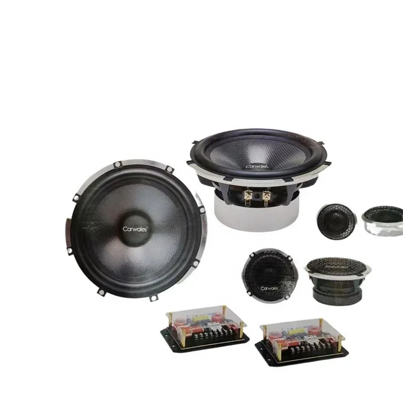 مكبرات صوت كاملة المدى 6.5 بوصة 200 وات 3 اتجاهات لمكونات السيارة مكبر صوت للسيارة