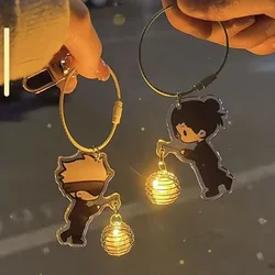 Jujutsu Kaisen Gojo Satoru Geto Suguru anime peripheral creative Q version acrylic lantern key chain hanging chain decoration